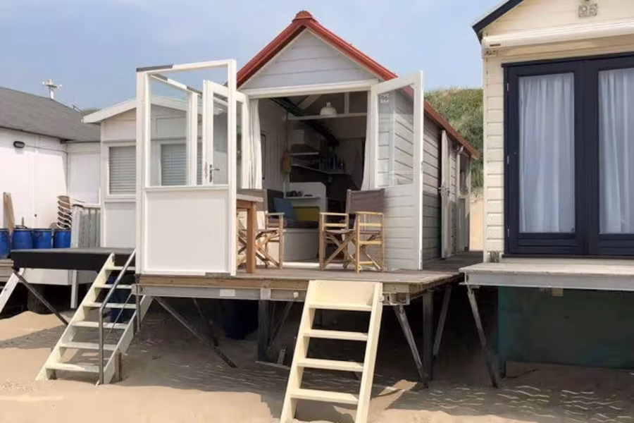 Authentisches Strandhaus am Meer bei Dishoek – Zwischen Vlissingen und Zoutelande